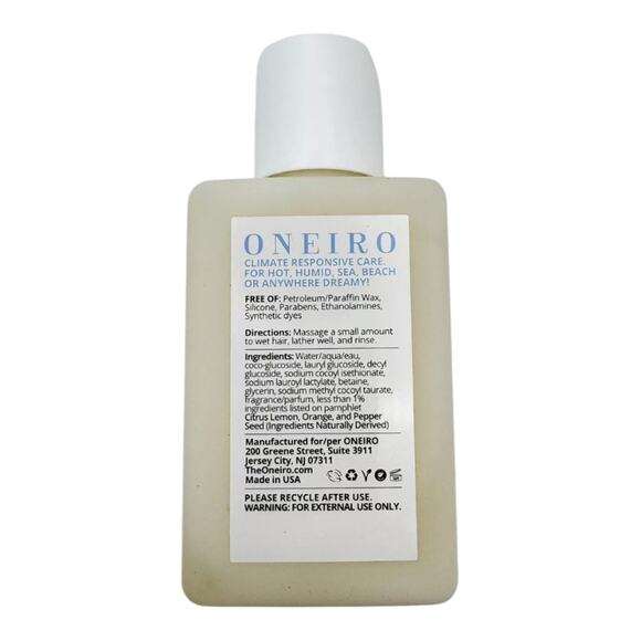 Oneiro NIP Sunchasers Travel Set Body Milk Body Wash Shampoo Conditioner + Bag - Picture 11 of 16